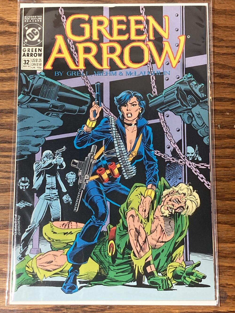 Green Arrow #32 - Mike Grell - 1990 - DC Comics